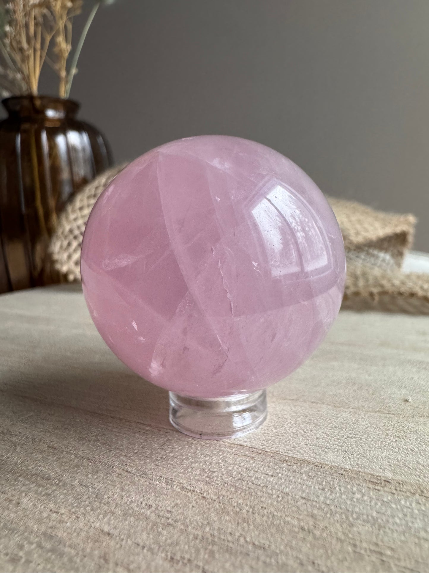 Quartz Rose - Sphère