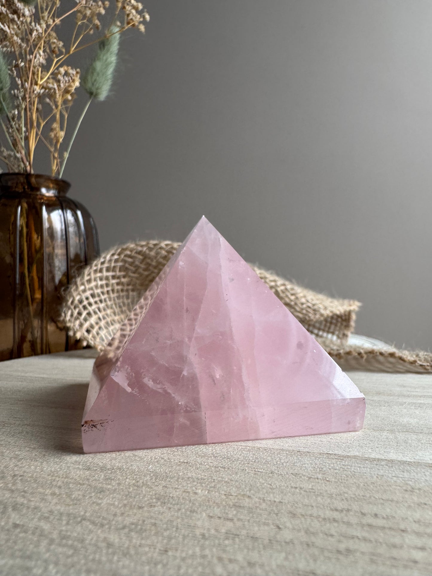 Quartz Rose - Pyramide
