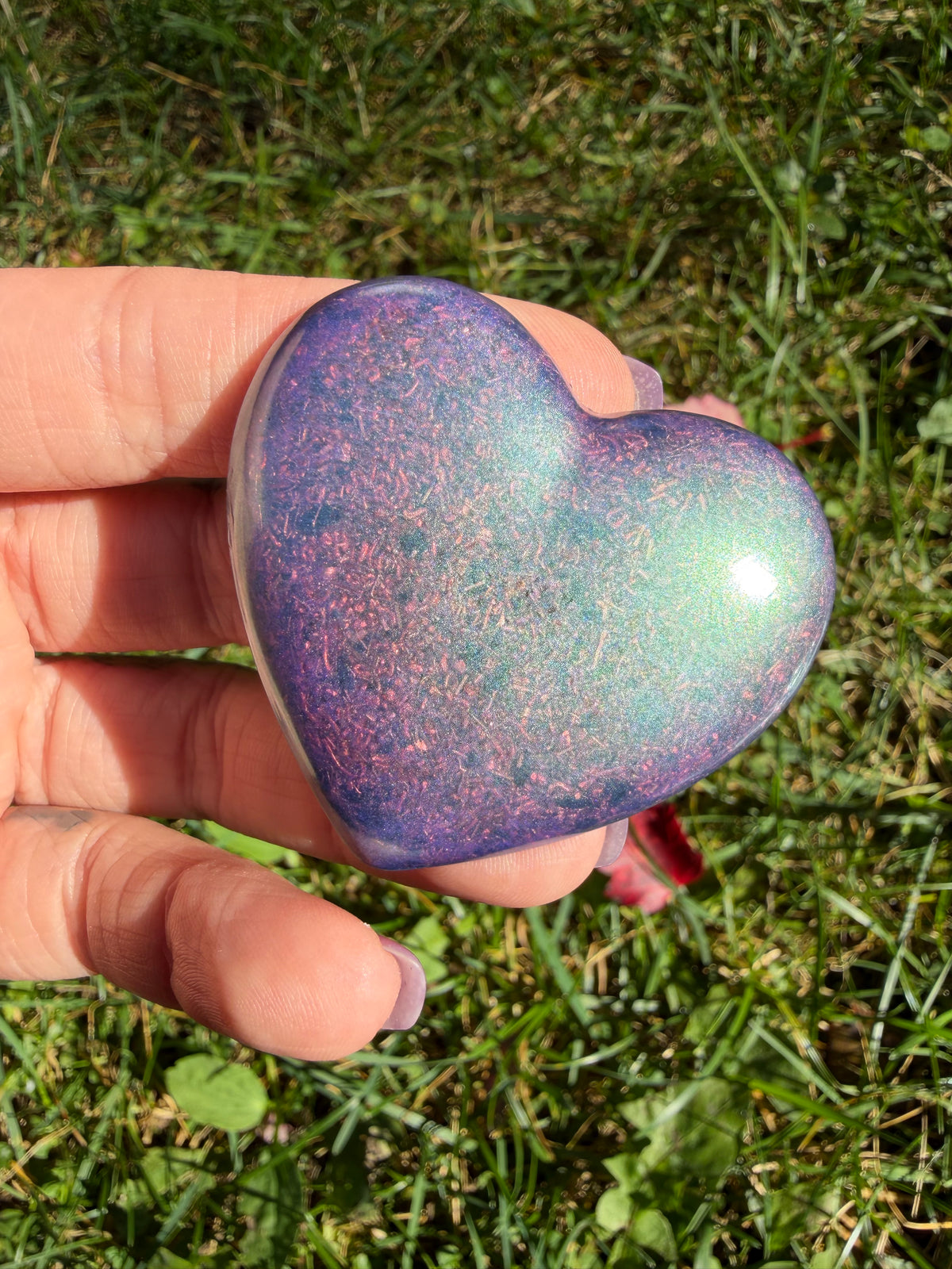 Coeur pour Téléphone - Orgonite