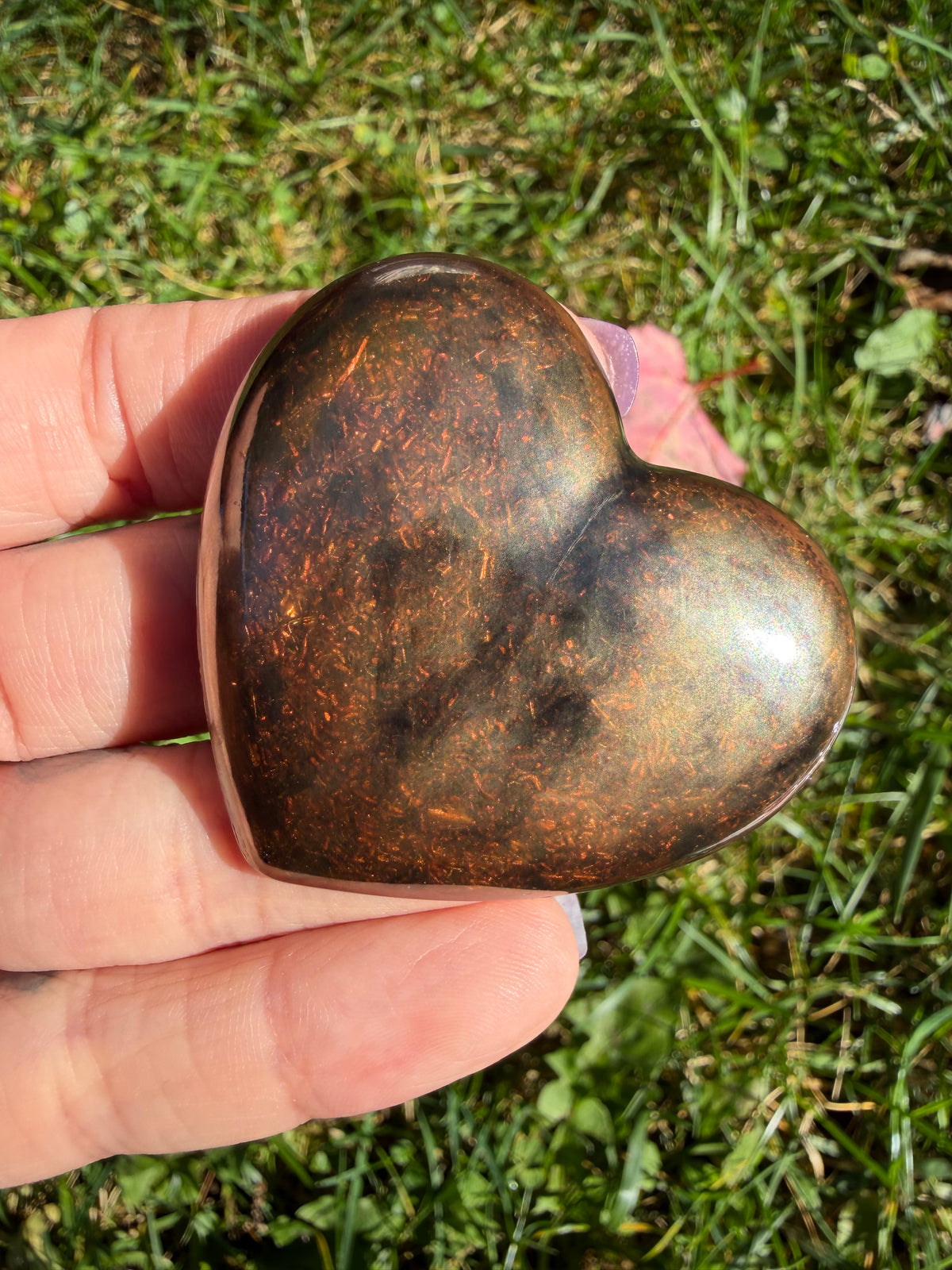 Coeur pour Téléphone - Orgonite