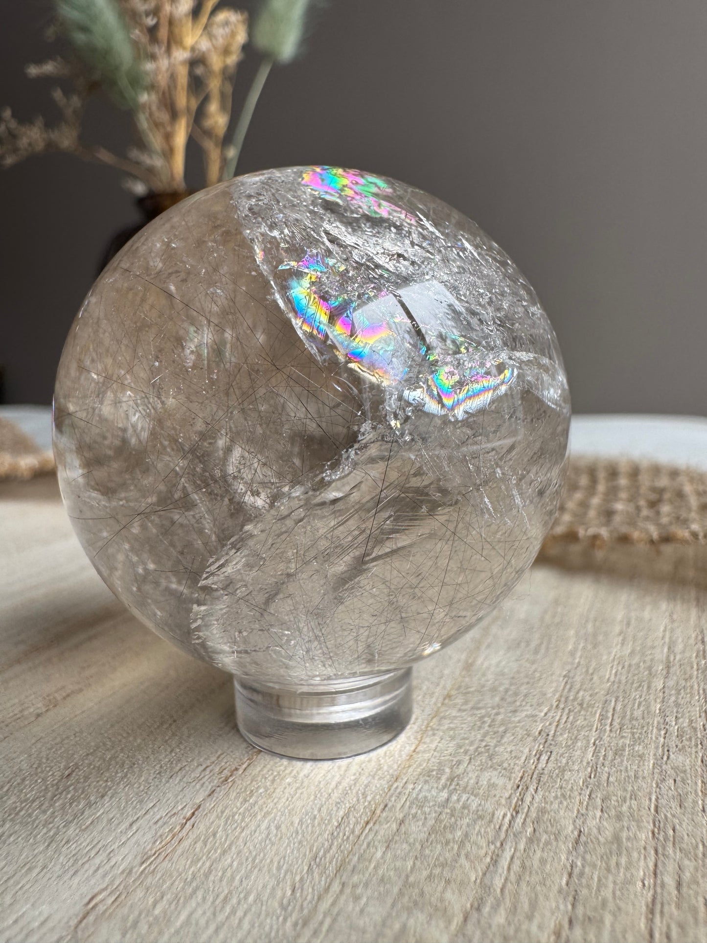 Quartz Rutilé - Sphère