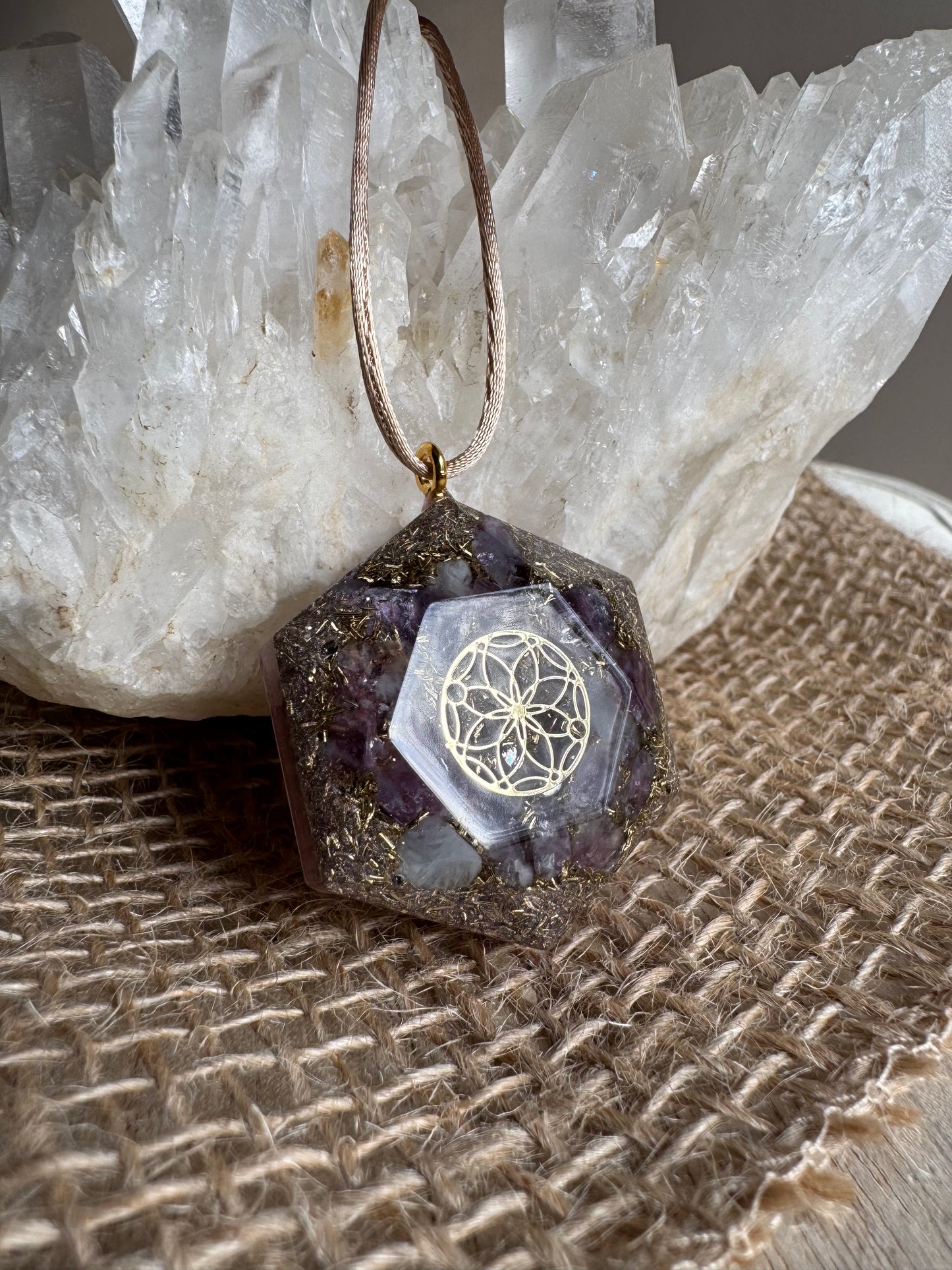 Lépidolite - Orgonite