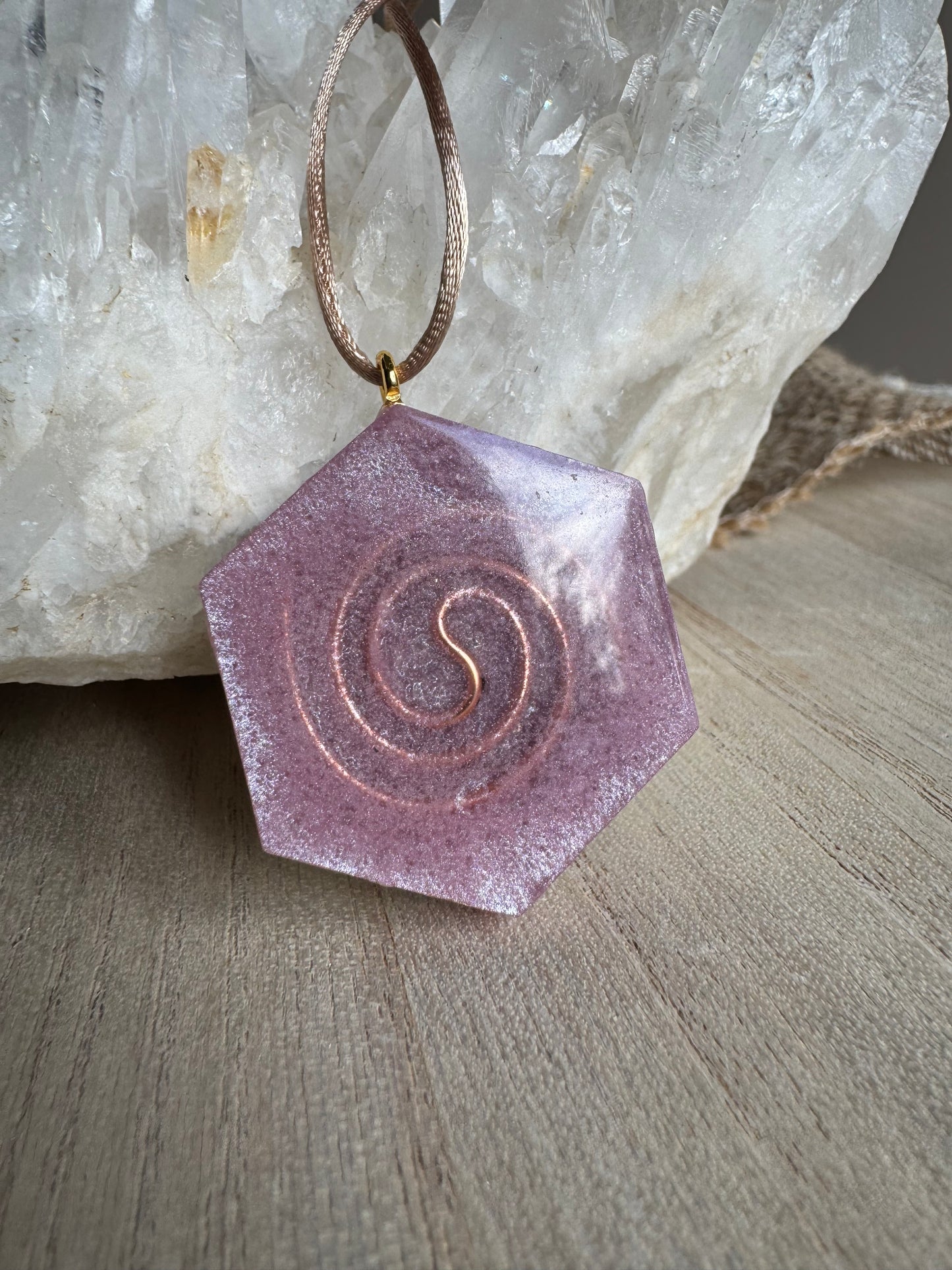 Lépidolite - Orgonite