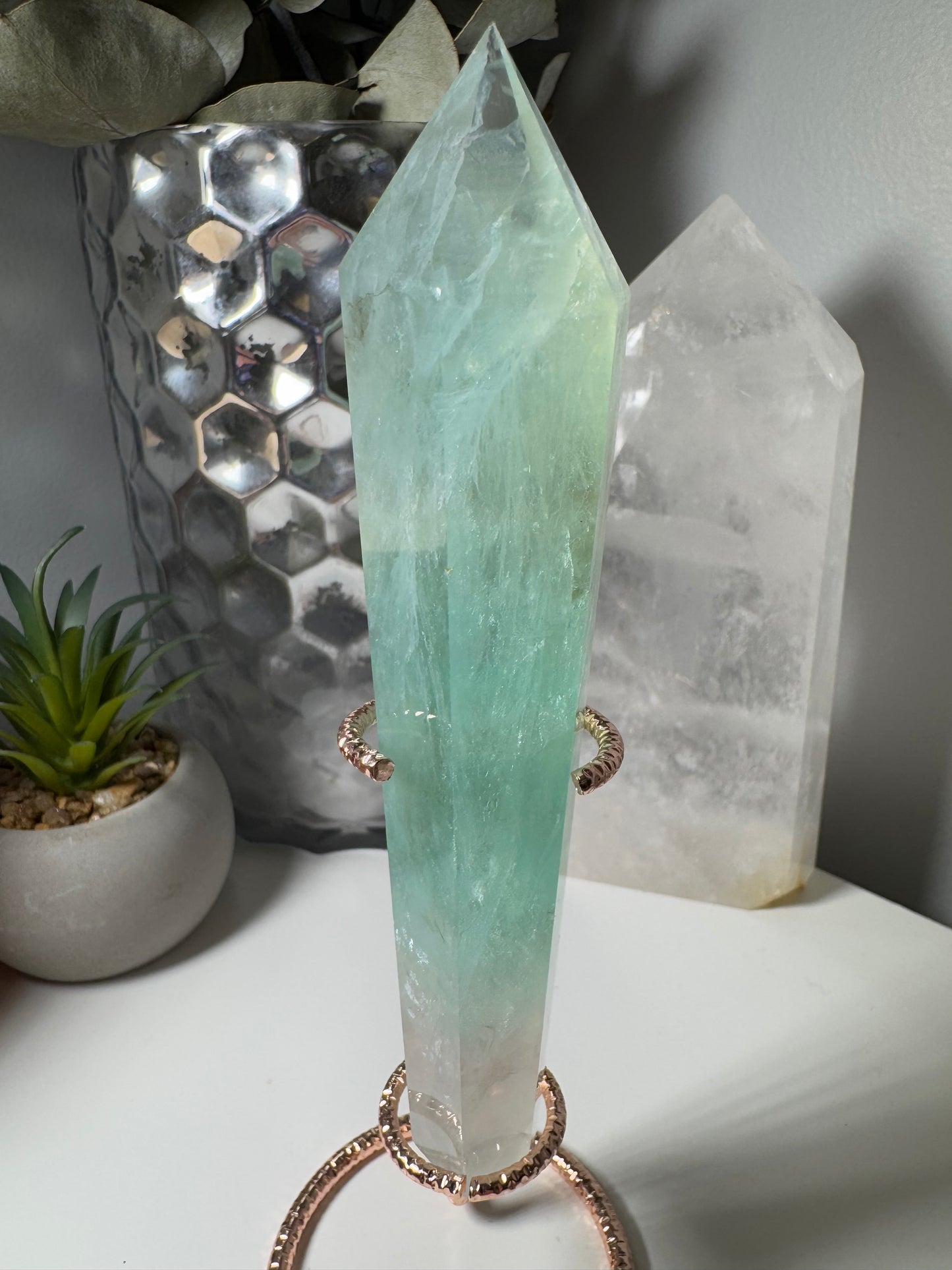 Fluorite | Baguette sur support