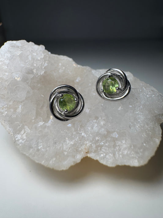 Péridot | Boucles d'Oreilles