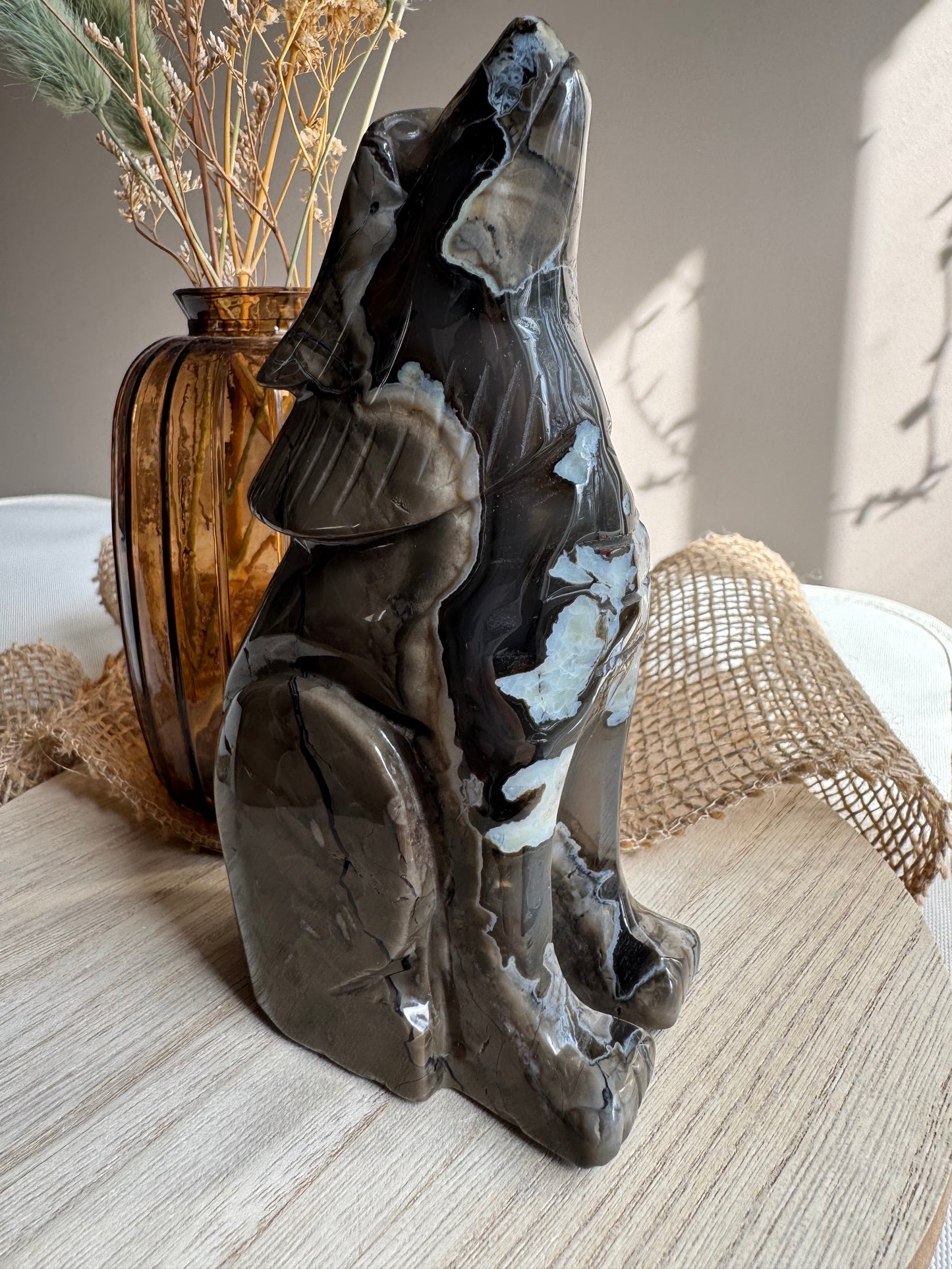Agate Volcanique - Loup