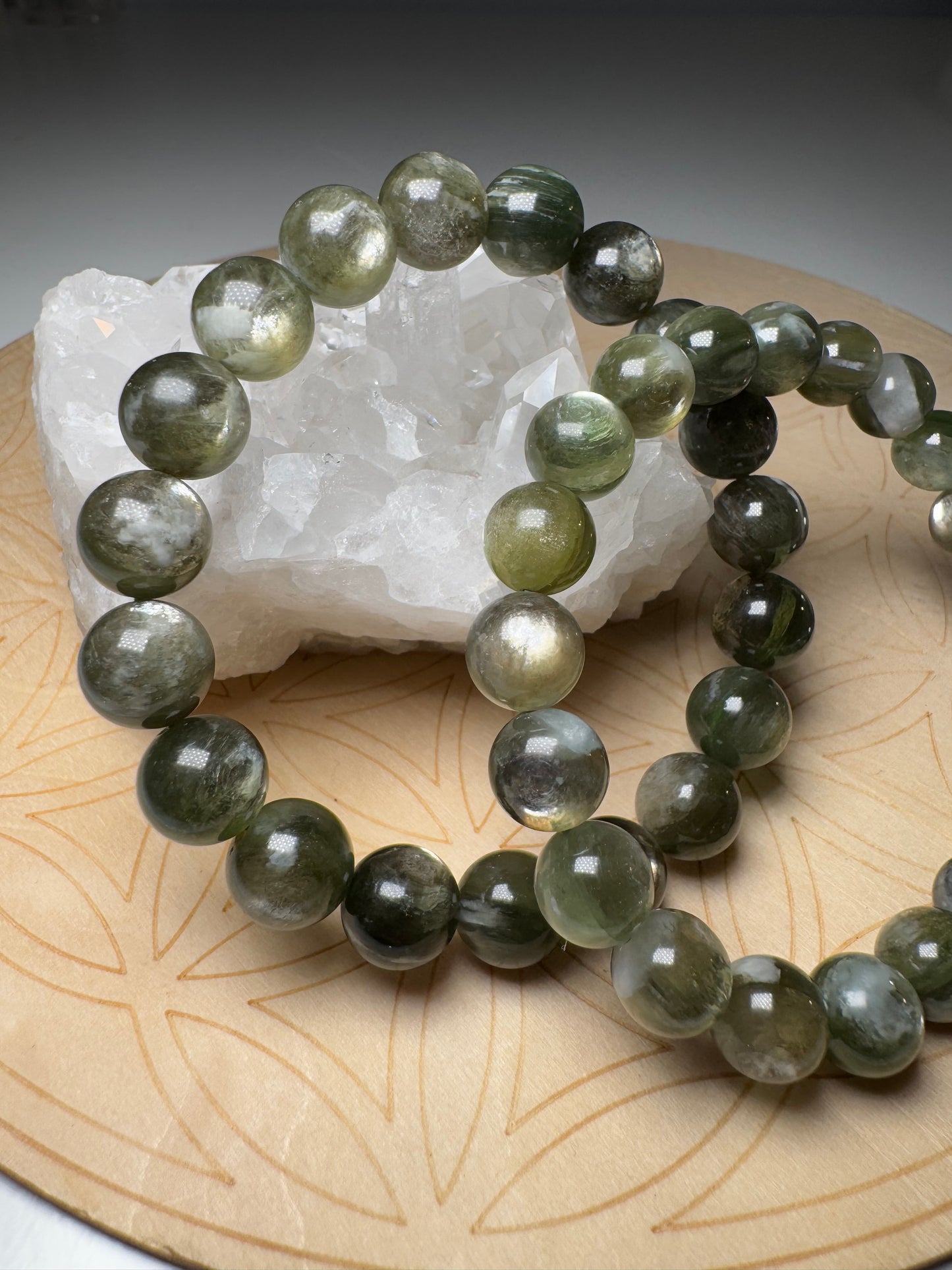 Lépidolite Verte | Bracelet