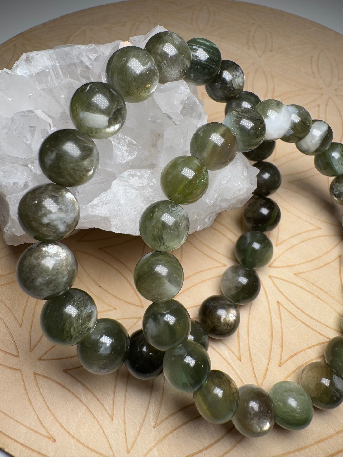 Lépidolite Verte | Bracelet