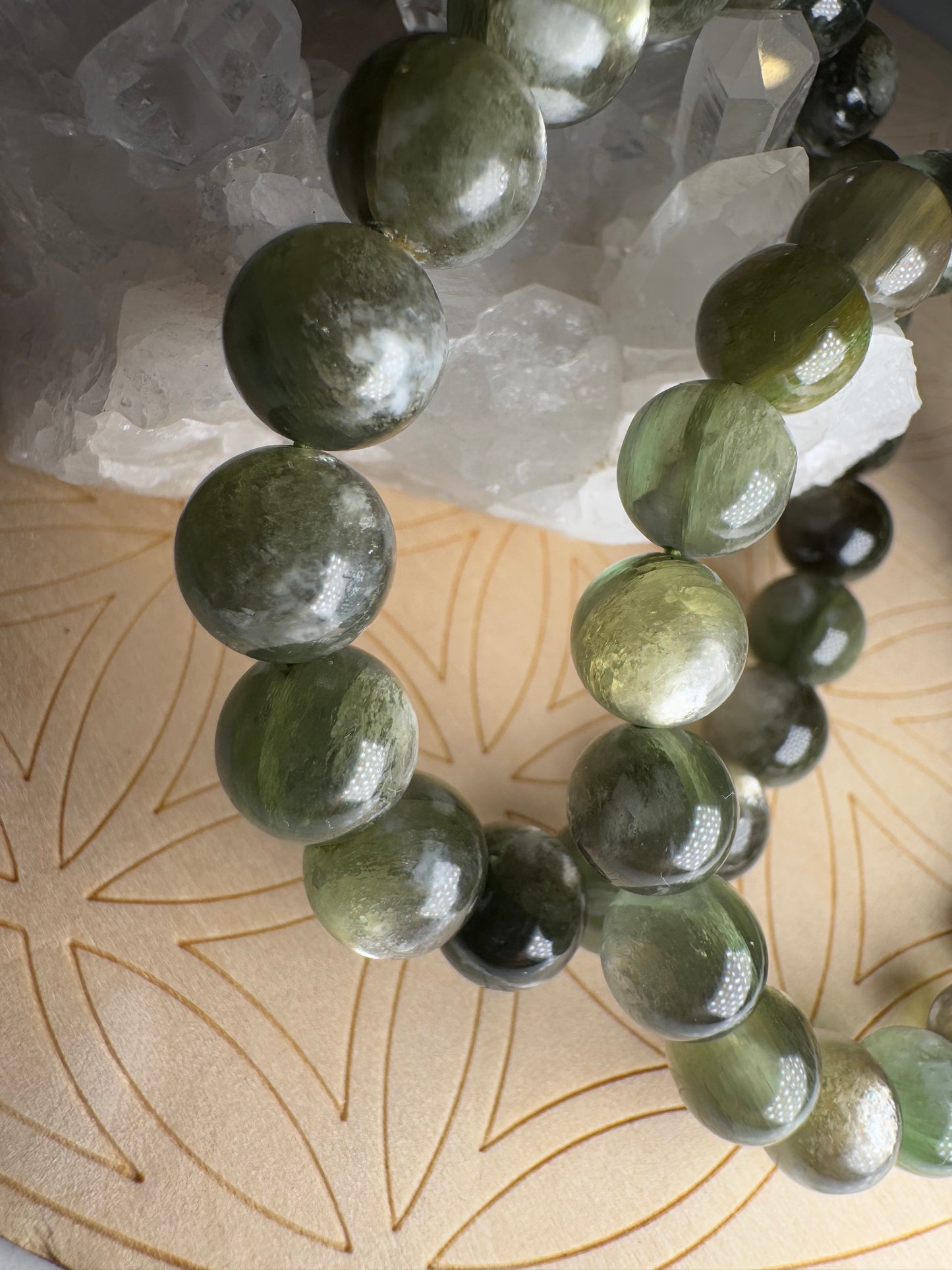 Lépidolite Verte | Bracelet