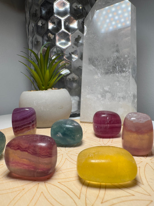 Fluorite Bonbon | Pierre Roulée