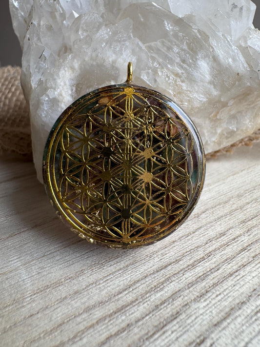 Orgonite - Joie du Cœur - Joie – Amour – Équilibre émotionnel - Heart Joy - Joy – Love – Emotional Balance