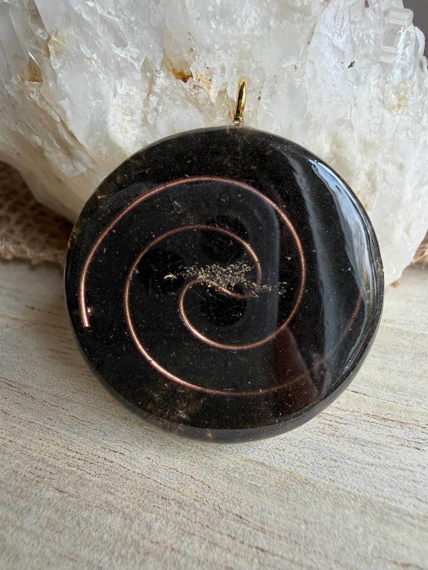 Orgonite - 4cm - Shungite - Protection – Ancrage – Purification - Protection – Grounding – Purification
