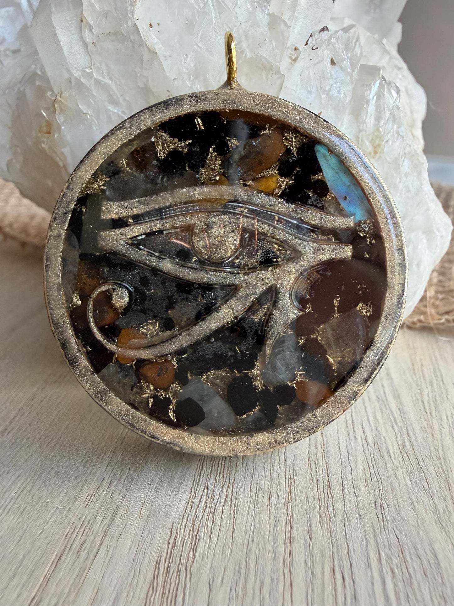 Orgonite - 5cm - Gardienne Intérieur – Protection – Ancrage – Énergie sécurisante - Inner Guardian - Grounding