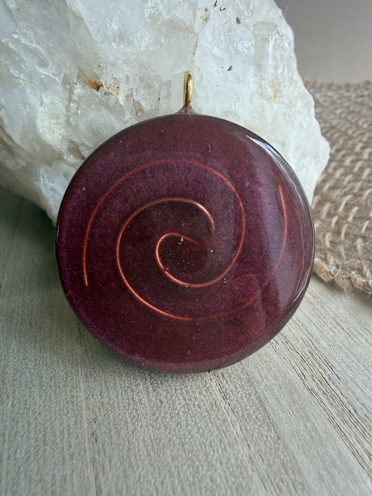 Orgonite - 4cm - Tourmaline multicolore - Équilibre – Alignement – Harmonisation
