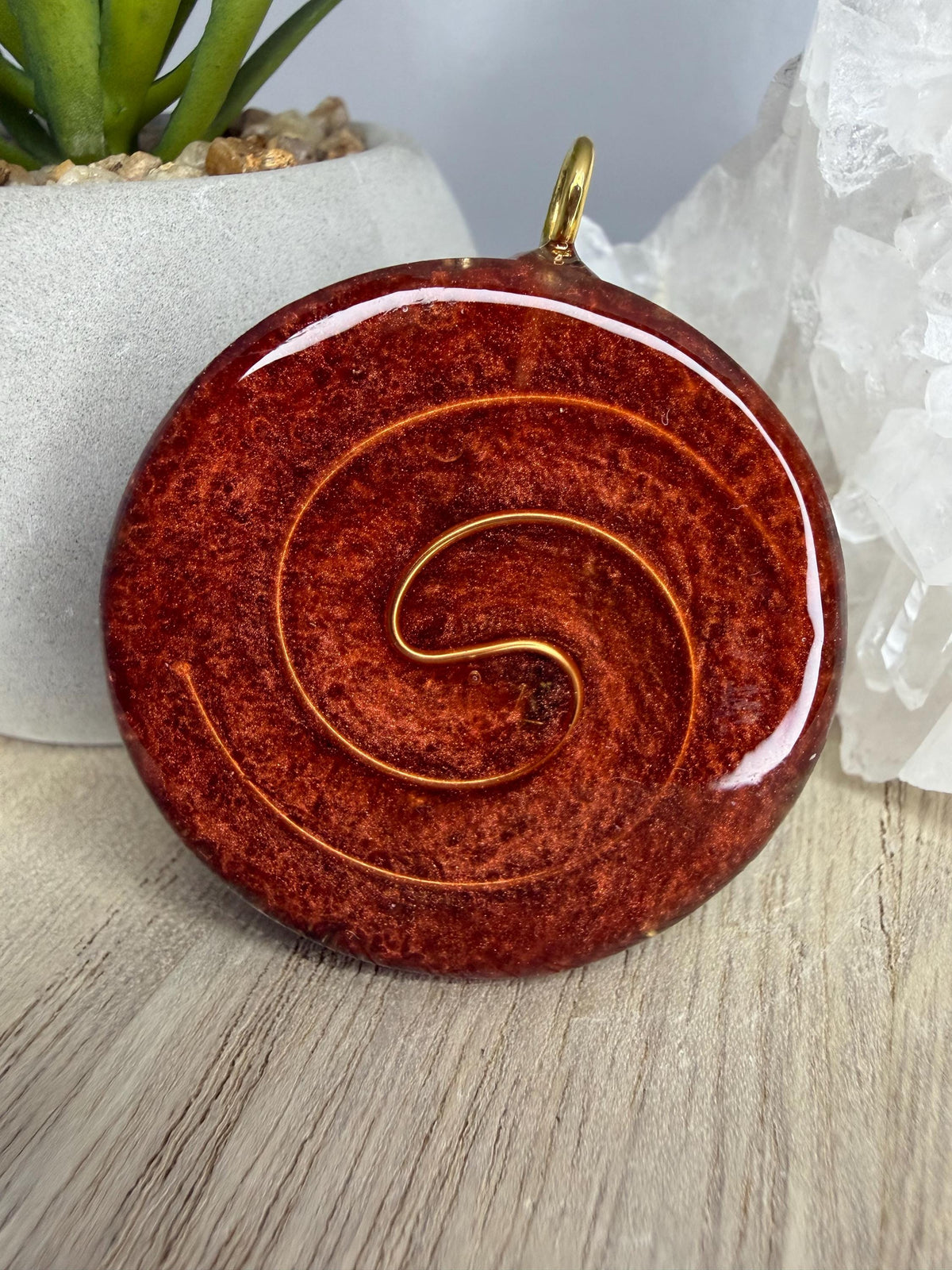 Orgonite 4 cm - Radiant Force - Vitality Protection Confidence