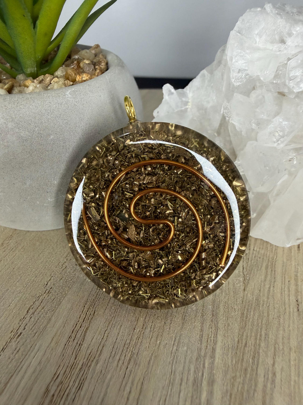 Orgonite 4 cm - Life Energy - Renewal - Heart Opening - Vitality - Harmony