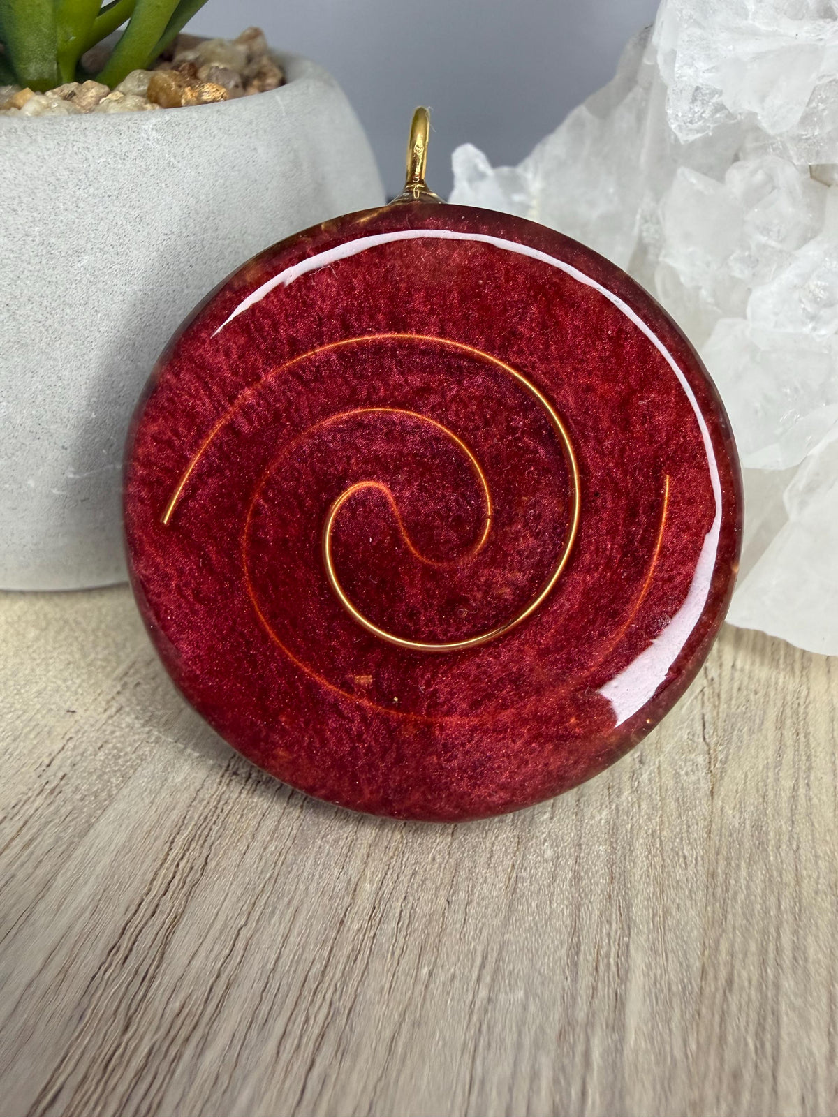 Orgonite 4 cm - Wild Instinct - Inner Strength Courage Vitality Confidence