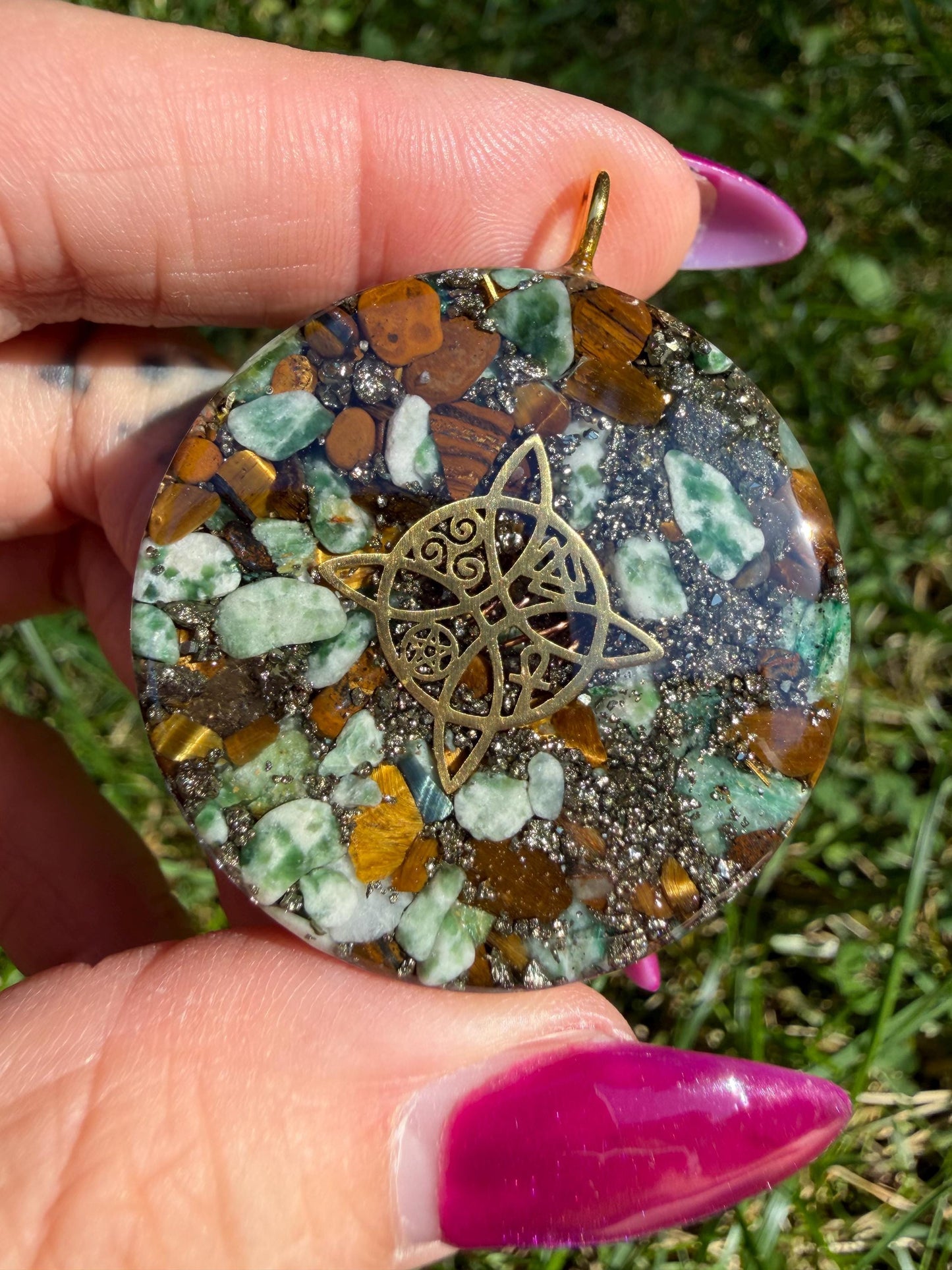 Orgonite 4 cm - Money Tree - Prospérité  Croissance  Abondance durable