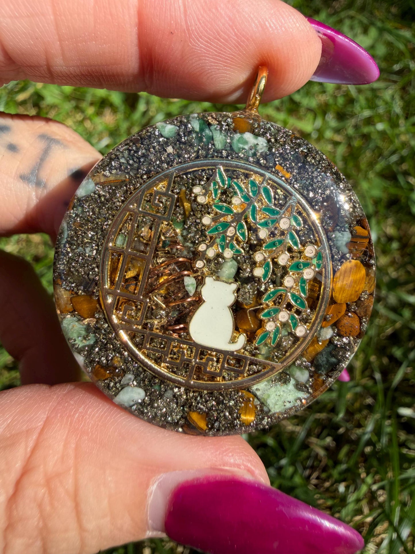 Orgonite 4 cm - Money Tree - Prospérité  Croissance  Abondance durable