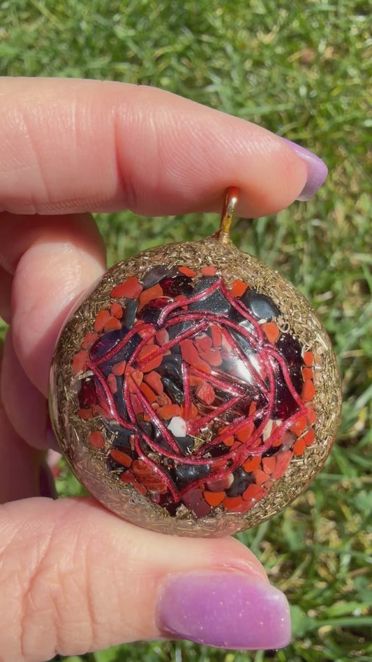 Chakra Racine - Orgonites
